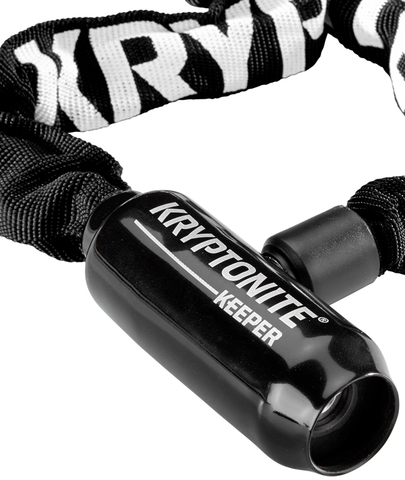 Картинка замок велосипедный Kryptonite Keeper 585 Integrated Chain Black - 2