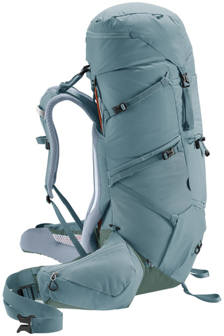 Картинка рюкзак туристический Deuter Aircontact Core 55+10 SL Shale-Ivy - 3