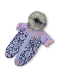 Комбинезон с мехом - Фиолетовый. Одежда для кукол, пупсов и мягких игрушек.