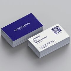 Печать визиток стандарт