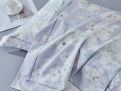 Постельное белье с одеялом 1.5 спальное Asabella Premium 2253-OSPS