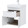 Aquanet Ирис New 312421 Тумба с раковиной, цвет: белый