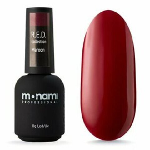 Гель-лак Monami R.E.D. Maroon 8г