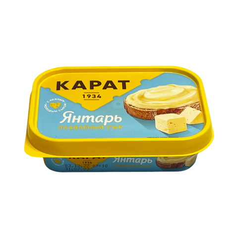Сыр плавленый Карат Янтарь 45% 200г ван, шт