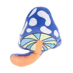 Mr.Kranch игрушка для кошек Волшебный грибочек плюшевая с кошачьей мятой 10 см фиолетовая