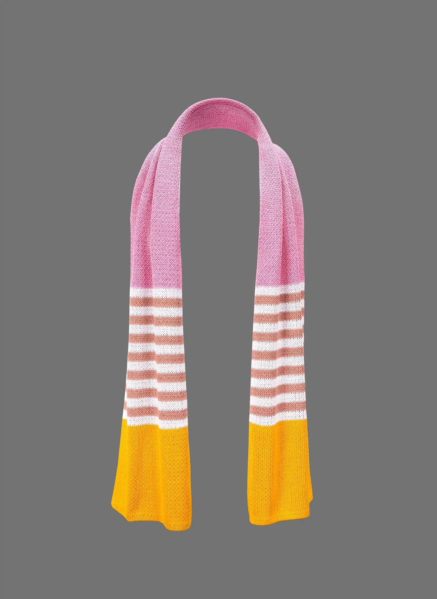 Шарф «Клубничный лимонад»