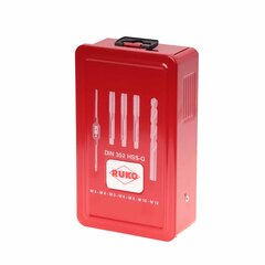 Набор метчиков комплектных М3-М12 29пр DIN352 HSS-G Ruko 245003 (В)