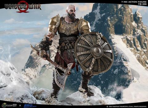 Фигурка Кратос из игры Бог Войны Deluxe Edition