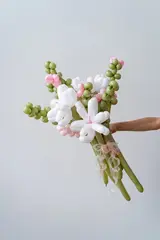 Букет из шаров Белая нежность