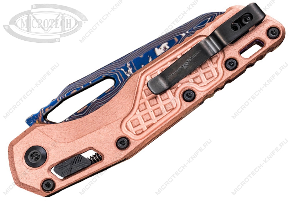 Нож Microtech MSI 210-16FRMS2 Marfione Select Frag Copper Damascus