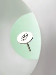 Педикюрный диск стальной Silver Line размер M