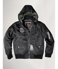 Бомбер с капюшоном Gremlin Foersverd (черный - black)