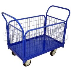 Тележка платформенная с сетчатыми бортами ТС 1 (500х800) К-160 (450кг)
