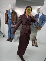 Костюм женский арт. 9221 цвет "шоколадный"