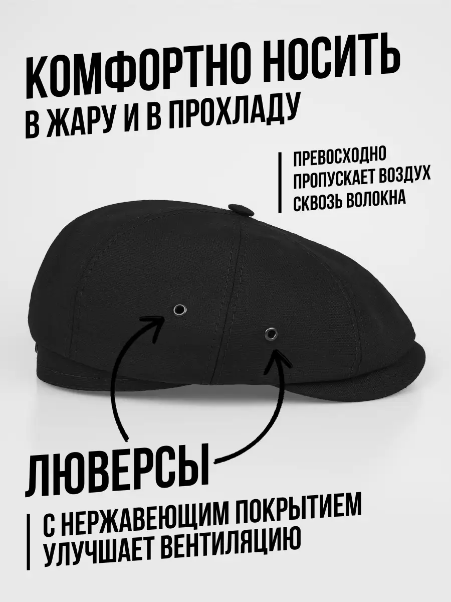 Кепка осенняя восьмиклинка