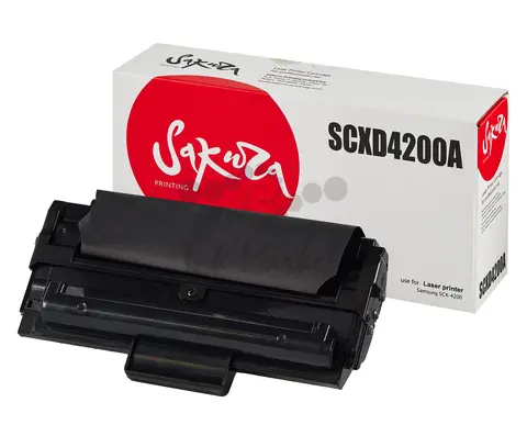 Картридж Sakura SCXD4200A для Samsung, черный, 3000 к.