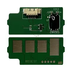 Чип для картриджа W9051MC голубой для HP Color LJ Managed MFP E87640, E87650, E87660 (52K, со шлейфом ) UNItech (Apex)