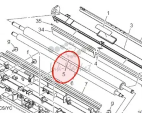 Ролик A0ED700100 для C360, C280, C220