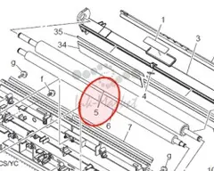 Ролик A0ED700100 для C360, C280, C220