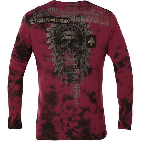 Affliction | Пуловер двусторонний Brixton Tribe A22403 спина
