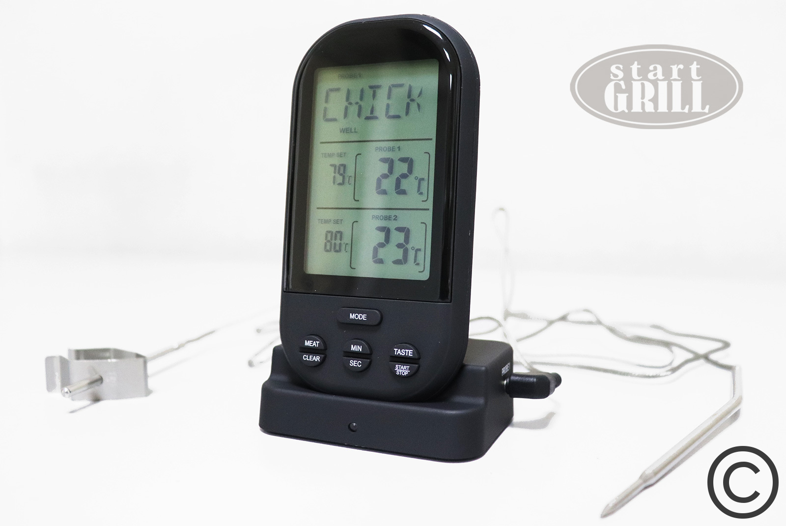 Беспроводной цифровой термометр SG Артикул: KS-AS-WDT Фото №2