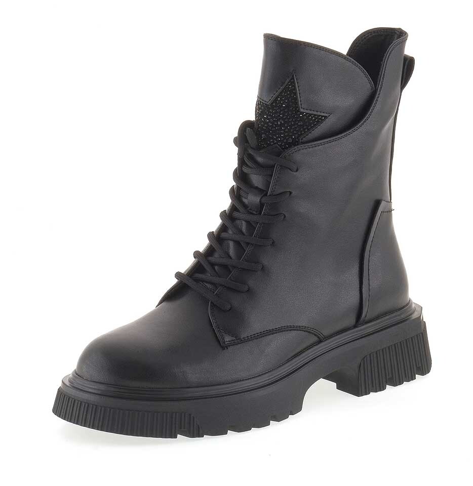 Ботинки женские WILMAR W232-ME-01-A-R черные