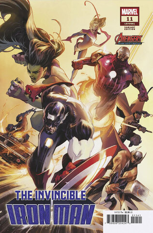 Invincible Iron Man Vol 4 #11 (Cover B)