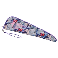 Бабочки Цветы синий-серый