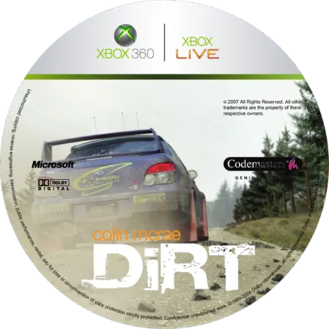 Colin McRae DiRT [Xbox 360]