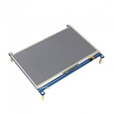 ACD18-RA418 Waveshare 7" резистивный сенсорный дисплей без корпуса, 1024*600 IPS матрица, вход HDMI, питание по USB, для Raspberry Pi 3
