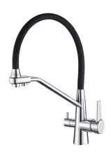 Смеситель для кухни со встроенным фильтром HAIBA HB76855 хром