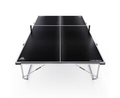 Теннисный стол DFC TORNADO Home Compact для помещения, черный, складной