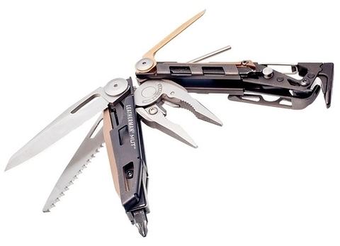 Мультитул Leatherman MUT 127 mm, 16 функций, чёрный (850112N)