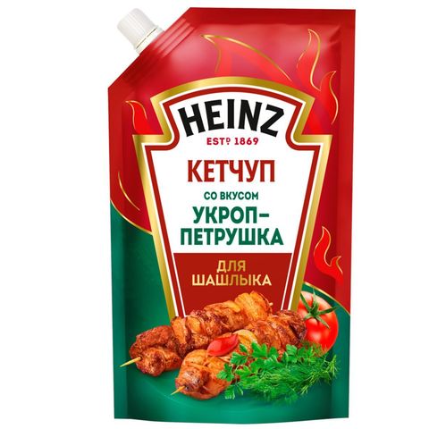 Кетчуп HEINZ Укроп Петрушка 320 г ДП РОССИЯ