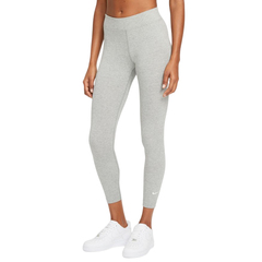 Леггинсы Nike SportsWear Essential Women's 7/8 Mid-Rise Leggings -dark grey heather/white