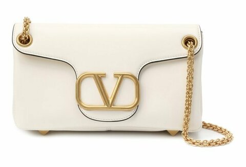 Сумка Valentino Stud Sign белый