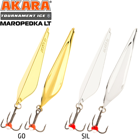 Блесна зим. Akara Tournament Ice Maropedka Light 45 5 гр. Sil