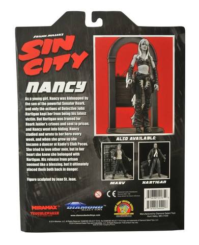 Марвел Селект Город Грехов фигурка Ненси — Marvel Select Sin City Nancy