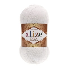 Пряжа Alize Diva Stretch цвет 055