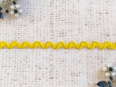 Тесьма "Вьюнок" люрекс золото, ш. 4-5 мм, пр-во Россия