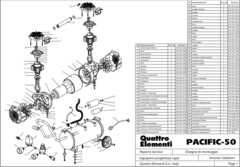 Прокладка головки QUATTRO ELEMENTI PACIFIC-50 (919-761-019)