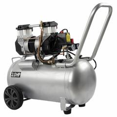 Компрессор поршневой безмасляный QUATTRO ELEMENTI PACIFIC-50 (240 л/мин, 50л, 2л.с, 8 бар, 30кг, малошумный) (Арт. 919-761)