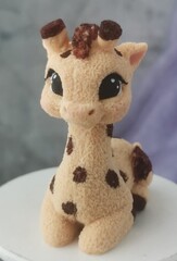 Фигурка из шоколадной глазури, Жирафик