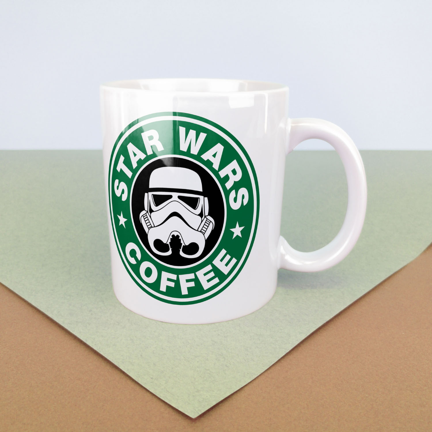 Кружка керамическая объем 330мл, Star Wars "Star Wars Coffee"  (белая) 37113 – купить по цене 490 ₽ в интернет-магазине ohmygeek.ru