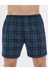 Свободные боксеры CORNETTE 002/008-19 COMFORT_Темно-синий + зеленый