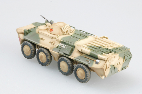 Модель Бронетранспортёр Советский БТР-80 масштаб 1:72