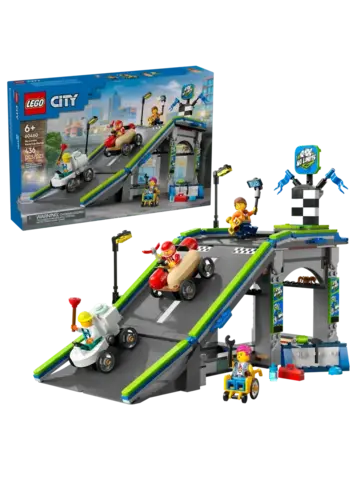 Конструктор Сity 60460 Гоночная трасса для тарантасов