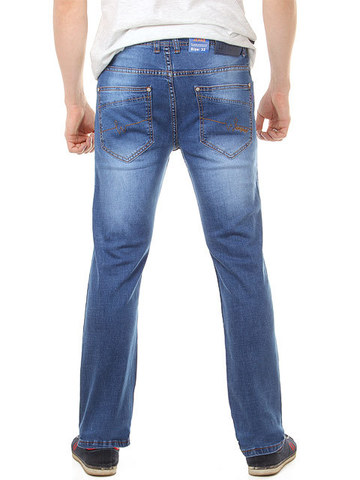 2067 джинсы мужские, синие