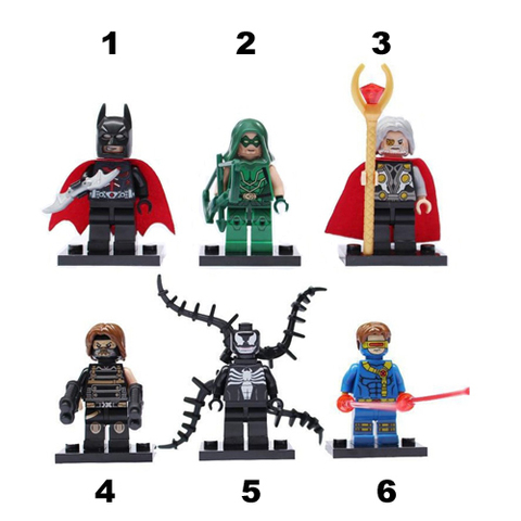 Minifigures Super Heroes Blocks Building Series 09