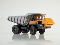 BELAZ-7522 Dump truck early orange-gray 1:43 Dealer models BELAZ